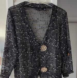 Nina Leonard Cardigan